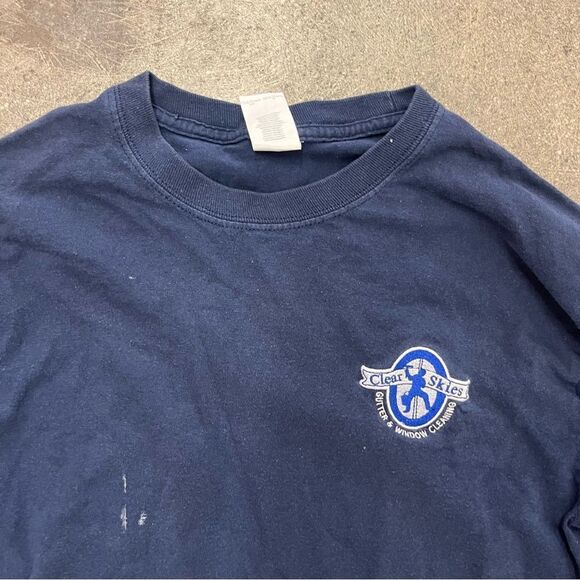 Bleached Work Tee on Gildan Blank (M) - Picture 2 of 4